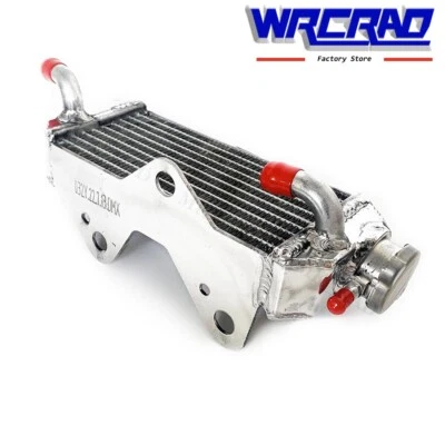 Aluminum Radiator For 2000-2013 2001 2002 2003 2015 KAWASAKI KX65 KX 65 Polished - Image 1 of 4