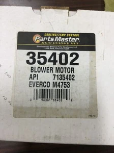 Partsmaster Blower Motor 35402 Made in NORTH AMERICA - Picture 1 of 3
