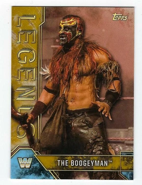 2017 TOPPS WWE LEGENDS #15 THE BOOGEYMAN #/10 GOLD #06/10 MARTIN WRIGHT - Image 1 of 1