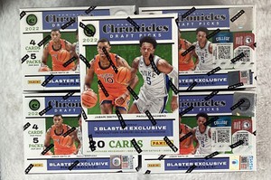 2022-2023 Panini NBA Chronicles Draft Picks Blaster Box New Sealed LOT OF 5