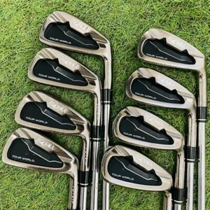 HONMA TOUR WORLD TW737P Iron Set 8pcs 3-10 Flex S Stiff Dynamic Gold S200 - Picture 1 of 11