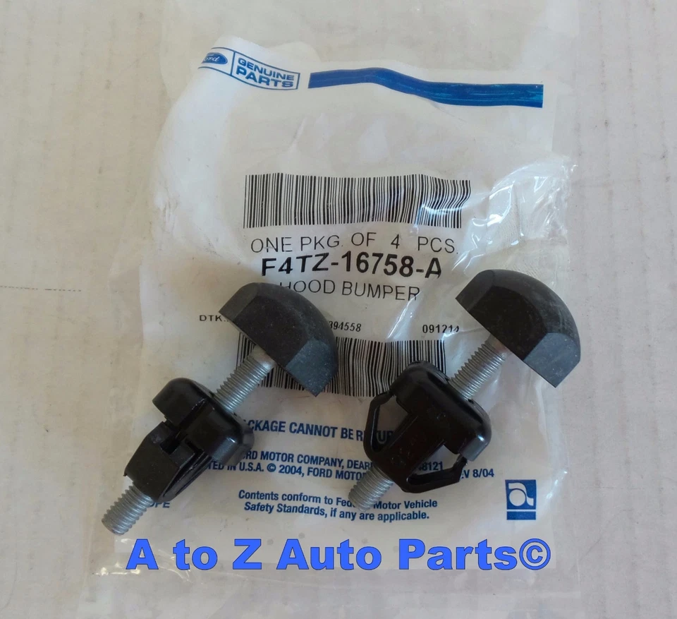 1992-1996 Ford F150, Super Duty, Bronco,Explorer Hood Bumper Stop 2 Adjusters,OE — 第 1/1 张图片