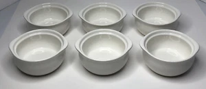 Sweese 114.001 Porcelain Bowls Set of 6 White Soup Chili Cereal Fruit Bowls New - Picture 1 of 8