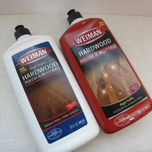 NEW (2-Pk) Weiman Hardwood Floor High Traffic Polish + Restorer 32 fl oz - Picture 1 of 3
