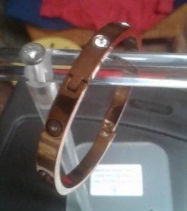 NACHLASS AUSVERKAUF: 2 WUNDERSCHÖNE vergoldete Zirkonia ARMREIFEN zum PREIS von 1 - Bild 1 von 4