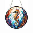 Stained Window Hanging Ornament Animal Pattern Ornament  Indoor Outdoor Decor