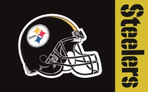 NFL Heavy Duty 3`x 5` PITTSBURGH / STEELERS FLAG - Picture 1 of 1