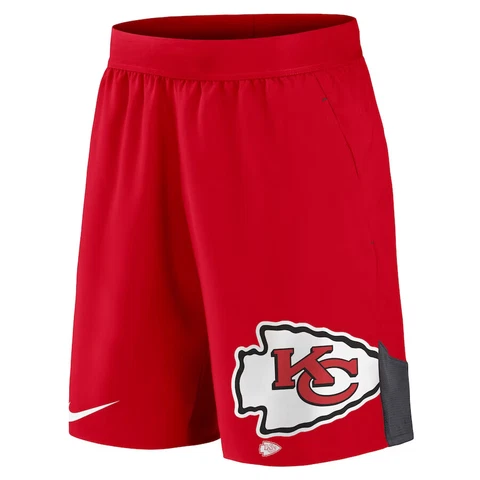 Kansas City Chiefs Nike Stretch Performance Shorts Men's NFL Training Dri-FIT Cover