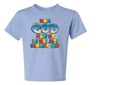 God Showing OFF Niños JERZEES Camiseta 6 MESES A 18-20=XL Foto 1 de 4