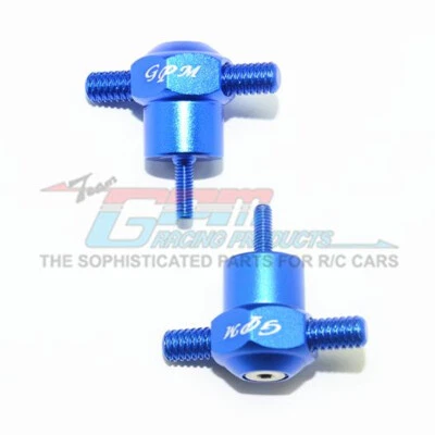 GPM Racing Aluminum Spare Tire Locking Blue : Unlimited Desert Racer - Image 1 of 4