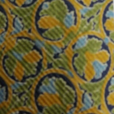 Gold Green Floral PIERRE CARDIN Silk Tie - Image 1 of 4