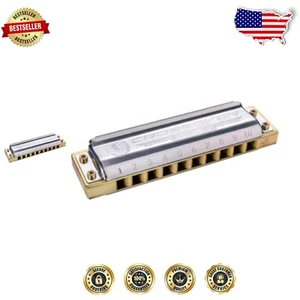 Airtight Marine Band Crossover Harmonica - Key of G for Professional Musicians - Picture 1 of 3
