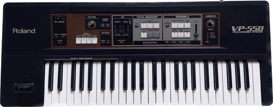 Roland VP-550 Vocal Designer Ensemble Vocoder Harmoniser Keyboard Synth VP550 - Image 1 of 1