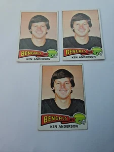 1975 Topps - #160 Ken Anderson Lot 3 - Bild 1 von 2