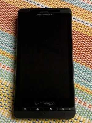 Verizon Droid X Negro 16GB Desbloqueado (Probado y Funcionando)-Estado Usado Foto 1 de 3