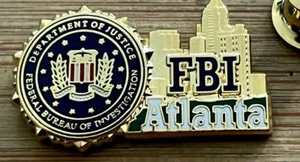 FBI Atlanta Field Office SEAL & SKYLINE Lapel Pin - Picture 1 of 1