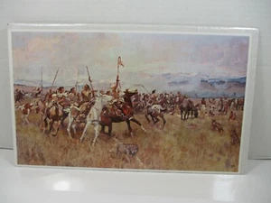 Charles M. Russell Lewis & Clark Meet Flatheads Druck von Union 76 Werbegeschenk - Bild 1 von 6