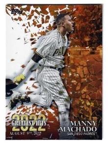 MANNY MACHADO Padres ~ 2023 Topps Greatest Hits ~ FREE SHIPPING - Picture 1 of 1