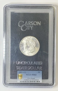 1883-CC Morgan Silver Dollar GSA HOARD PCGS MS63 ** XAKLH0314 - Picture 1 of 4