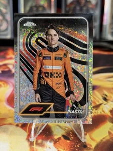 2024 Topps Chrome Formula 1 F1 Oscar Piastri Mini Diamond /299#8 - Picture 1 of 2