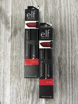 2pk elf / e.l.f. Moisturizing Lipstick Red Carpet 82640 Net Wt. 0.11 oz / 3.2g - Image 1 of 2