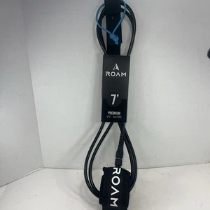 Neu ROAM Premium Surfboard 7' Leash 7mm schwarz - Bild 1 von 7