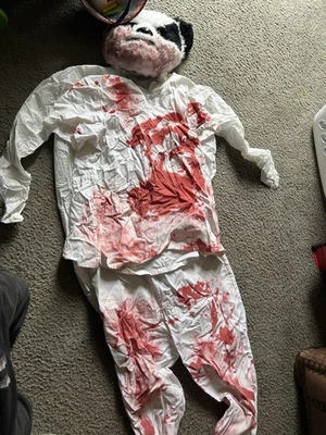 Adults Killer Animal Bloody Panda Scary Zoo Animal Mask Costume ADULT SMALL - Image 1 of 4