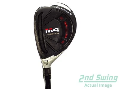 TaylorMade M4 Hybrid 3 Hybrid 19° Graphite Regular Left 39.5in - Image 1 of 4