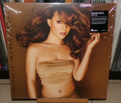 MARIAH CAREY BUTTERFLY VMP GOLD METALLIC LP HONEY BREAKDOWN THE ROOF MY ALL - Image 1 of 4