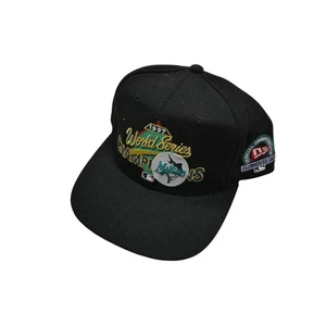 Gorra de colección de los Marlins de Florida Snap Back 1997 Serie Mundial Campeones Nueva Era Años 90 - Imagen 1 de 6