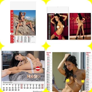 Calendario nudo donne,hard,sexy,scelta su 4 modelli,SCONTI  su piu acquisti - Foto 1 di 8