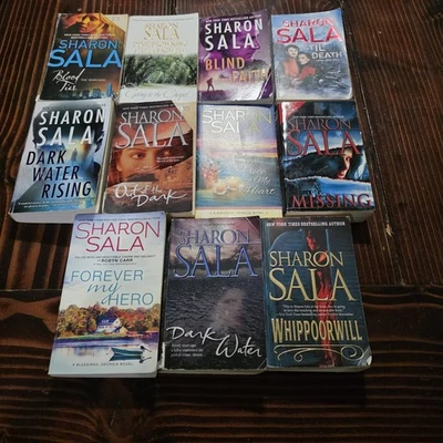 Sharon Sala Lot of 11 Books Romance & Romantic Suspense Novels Pics for Titles - Image 1 of 4