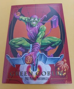 1992 SkyBox Marvel Masterpieces #36 Green Goblin - Picture 1 of 2
