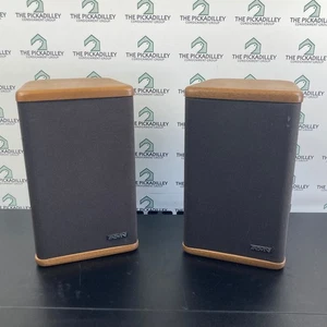 Advent Mini Lautsprecher Paar Vintage Regal Audio USA Holzmaserung GETESTET - Bild 1 von 8
