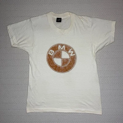 Camiseta vintage BMW Diamond Dust años 80 camiseta brillante puntada única talla L Foto 1 de 4