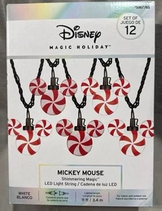 Disney Magic Holiday Mickey Mouse Schimmernde Magie LED Lichterkette - Bild 1 von 3