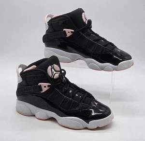 Zapatillas Air Jordan 6 Anillos Negro Arctic Punch Talla 5.5 Y - 323399-002 - Imagen 1 de 14