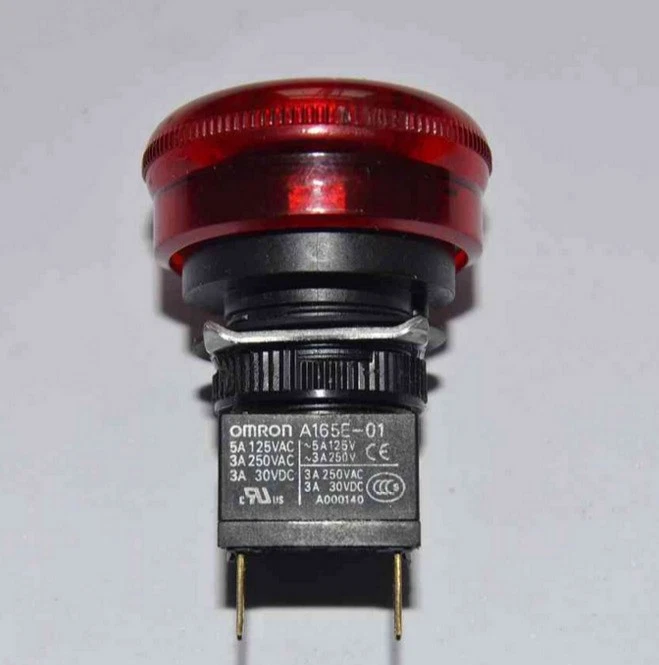Interruptor de botón rojo Omron A165E-01 A165E01 1 pieza - nuevo envío gratuito Foto 1 de 3