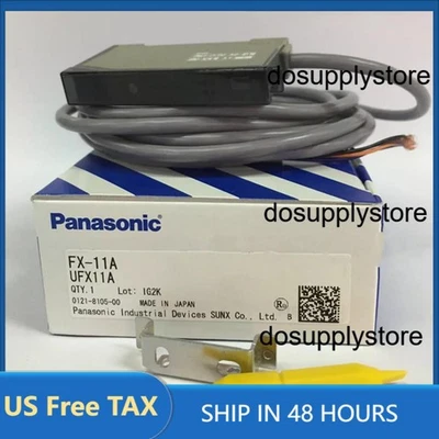 NEW PANASONIC SUNX FX-11A Fiber Optic Sensor - Image 1 of 4
