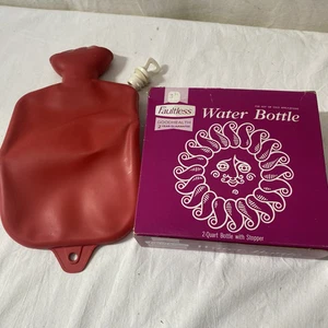 Vintage Trinkflasche Tasche 2 Quart oder 64oz. Defektfrei Gummi Co. - Bild 1 von 5