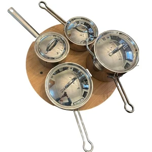 Revere Ware ProLine Copper Core Pot Set - Picture 1 of 12