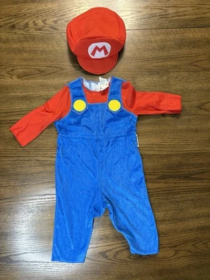 Disguise Children's Mario Costume, official Super Mario Bros costume for babies - Image 1 of 4