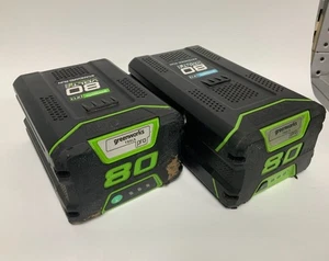 Greenworks Tools Pro 80v 4.0Ah And 80v 2.0Ah Batteries SPARES AND REPAIR - Picture 1 of 6