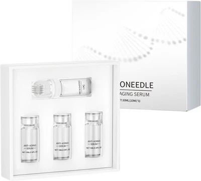 Microneedling Serum for Face with Roller – Micro Infusion Hyaluronic Acid Serum