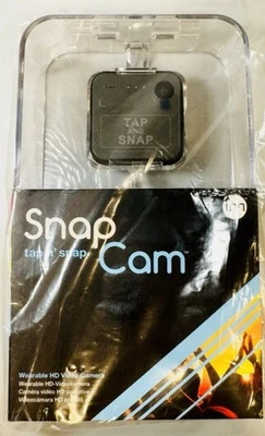 iON Camera SnapCam Wearable HD Camera with Wi-Fi & Bluetooth (Black) - Image 1 of 3