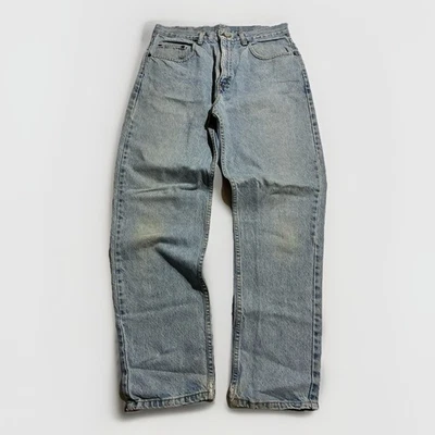 Jeans Arizona Jean Co 1993 de colección hechos en EE. UU. lavado claro 32x30 100 % algodón años 90 denim Foto 1 de 4