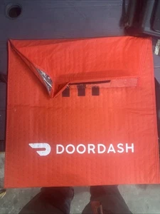 Doordash Pizza Delivery Bag 19x19x5" - Picture 1 of 5