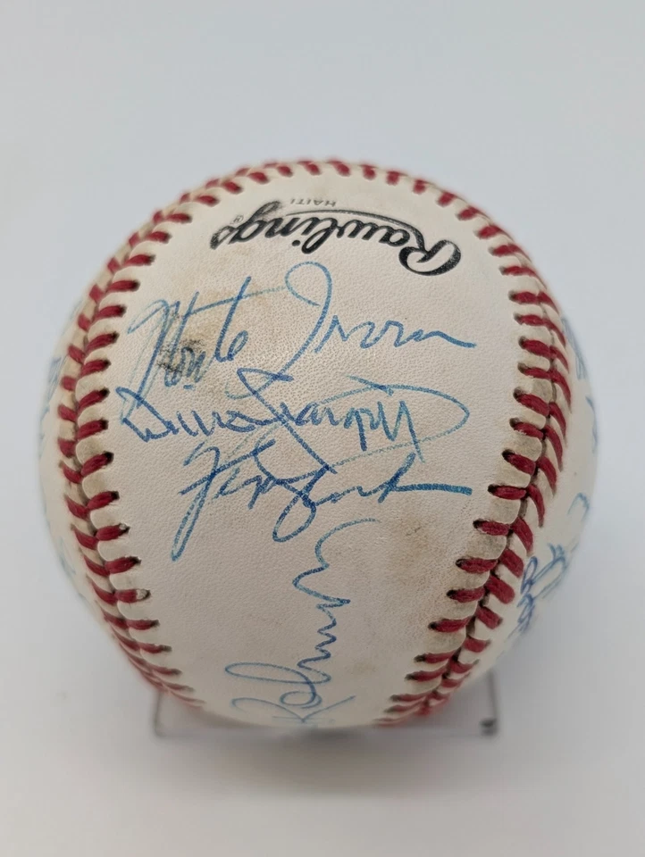 Signed (20) Hall Of Fame Baseball Berra Mathews Killebrew HOF AUTO JSA LOA - Image 1 of 4