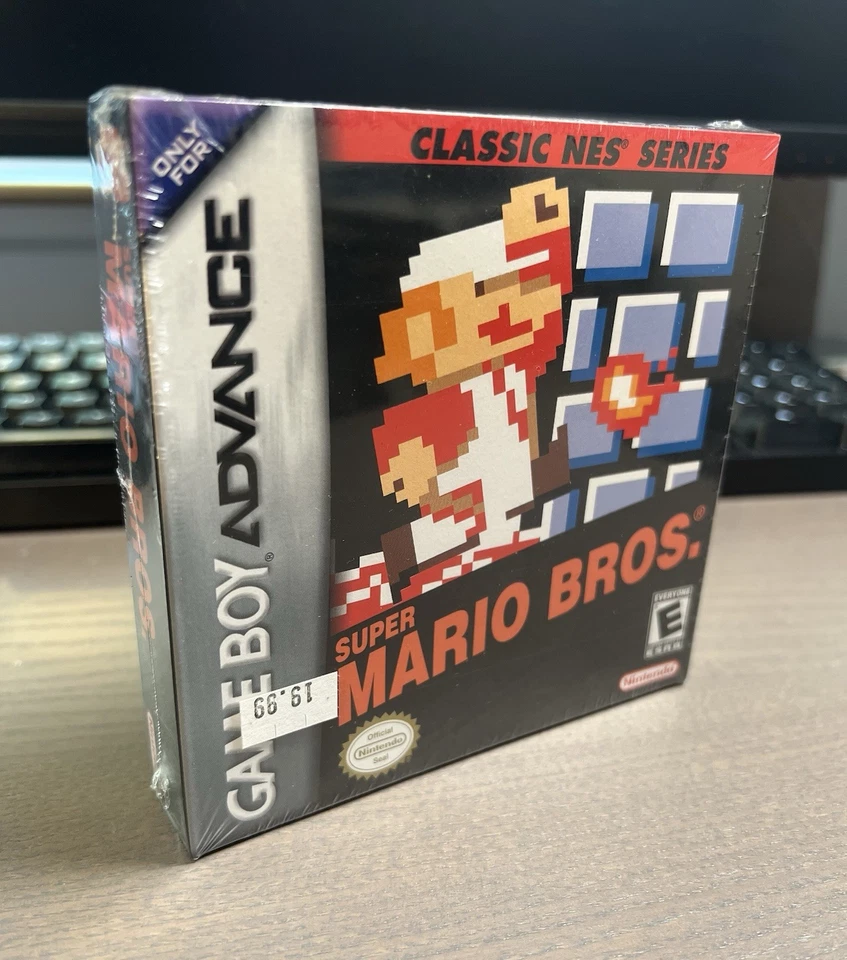 NEW MINT FACTORY SEALED - CLASSIC NES SERIES GAME BOY ADVANCE - SUPER MARIO BROS - Image 1 of 4