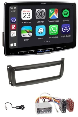 Alpine MP3 USB Bluetooth DAB Autoradio für Chrysler Voyager Neon PT Cruiser 300M - Bild 1 von 4